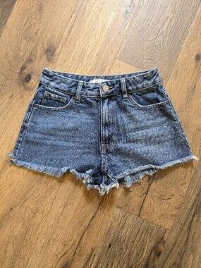 PacSun High-Rise Festival Denim Shorts